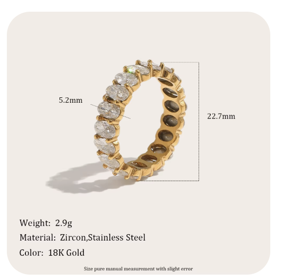 Anillo Zircon