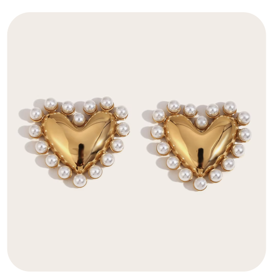 Aretes Corazón